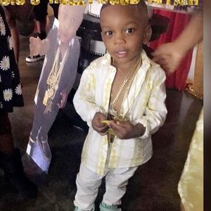 Long sleeve kids versace top. Amazing condition!